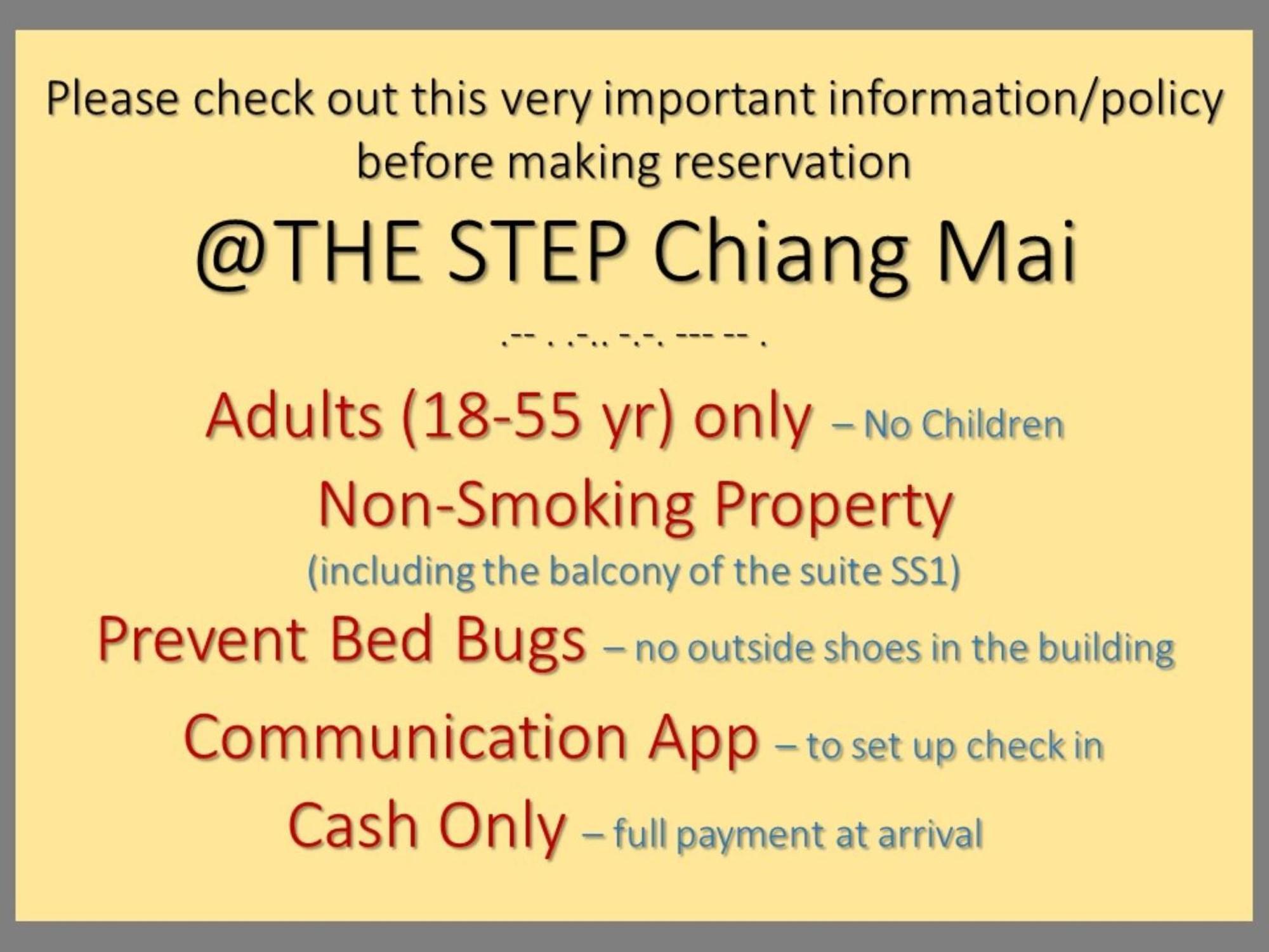 The Step Chiang Mai (Adults Only) Hotel Eksteriør billede